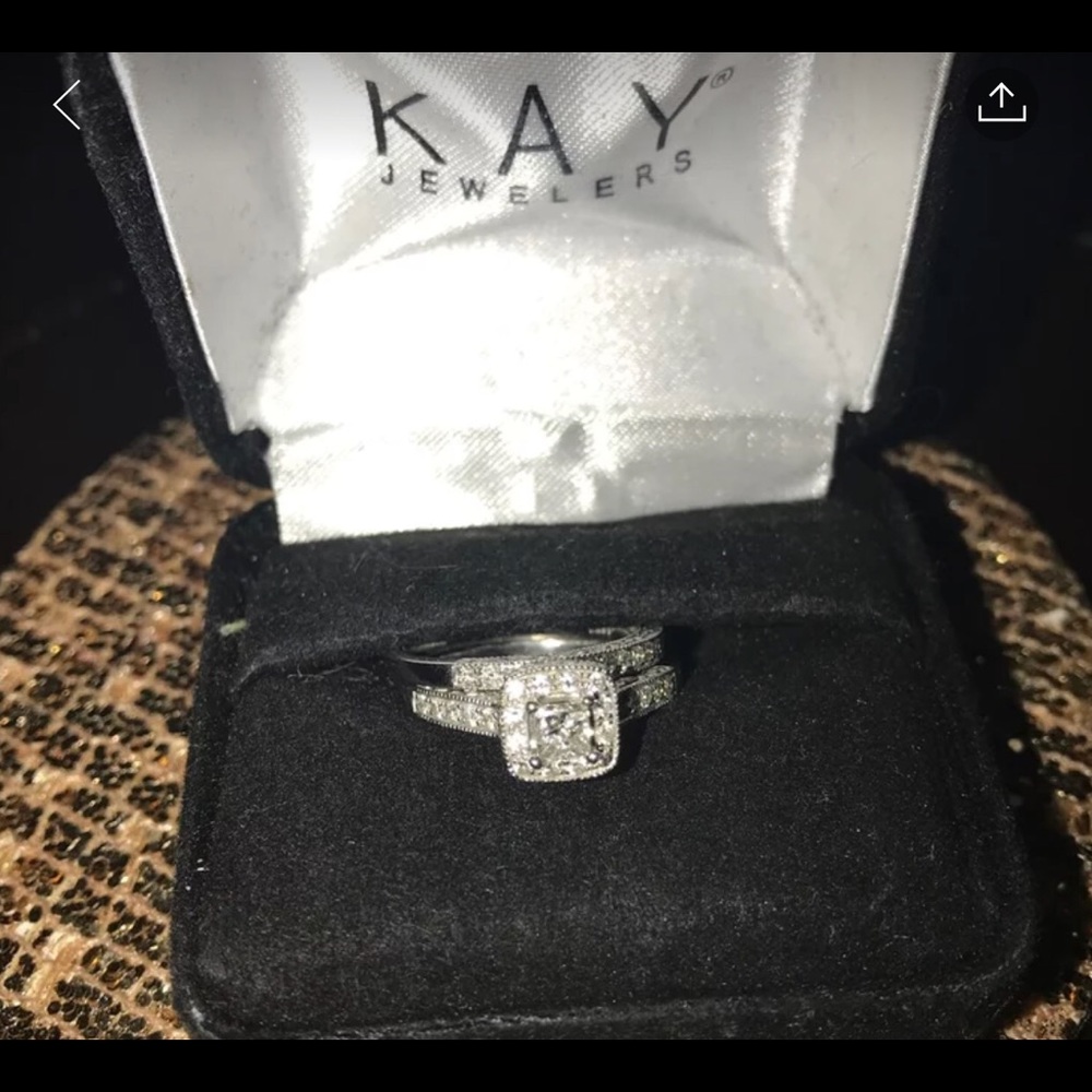Kay’s Jewelry 14K WG Diamond Bridal Ring Set